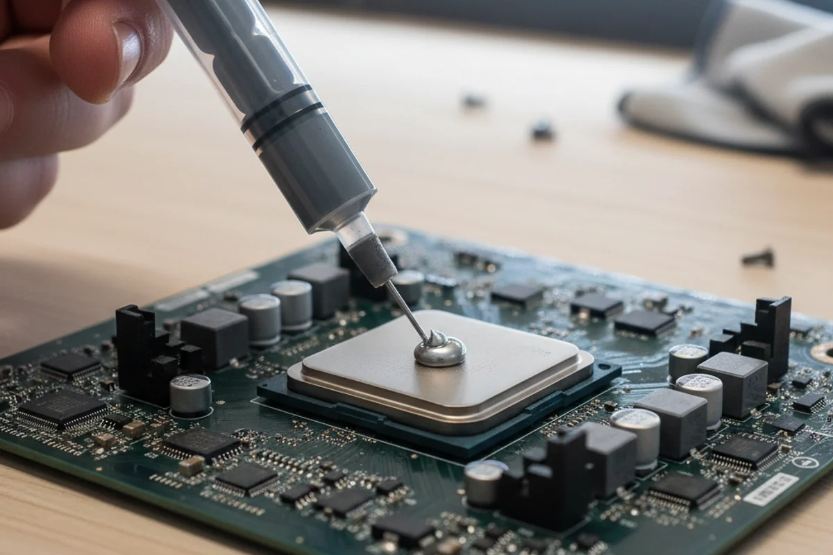 Changement pâte thermique CPU & GPU à Onex - Réparation Ordinateurs Genève